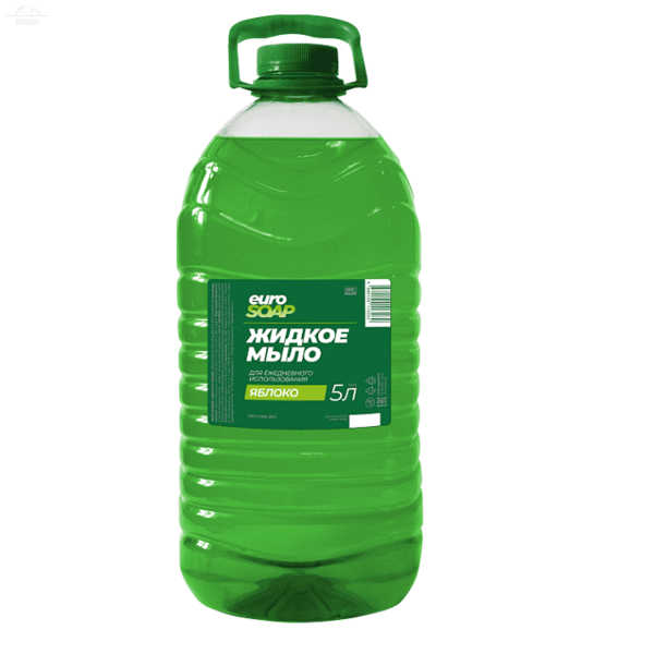 Мыло жидкое 5 л EURO SOAP Яблоко Мыло жидкое 5 л EURO SOAP Яблоко