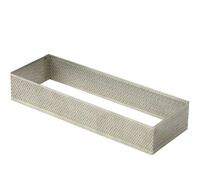 Форма Прямоугольник перфорированная 12х4 см Н3,5 см  нерж.сталь  P.L. Proff Cuisine