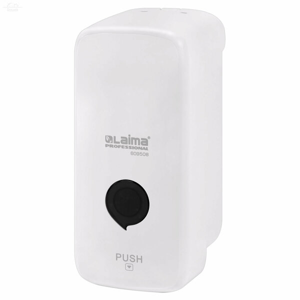 Дозатор для жидкого мыла LAIMA PROFESSIONAL PREMIUM, НАЛИВНОЙ, 0,5 л, белый, ABS-пластик, 609508 Дозатор для жидкого мыла LAIMA PROFESSIONAL PREMIUM, НАЛИВНОЙ, 0,5 л, белый, ABS-пластик, 609508