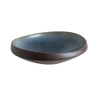 Тарелка 26 см 1000 мл H47 Лагун Оушн Bonna фарфор голубой