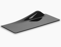 Форма фуршетная - Подставка для пироженных прямоугольная (арт. 5081Ч) черный