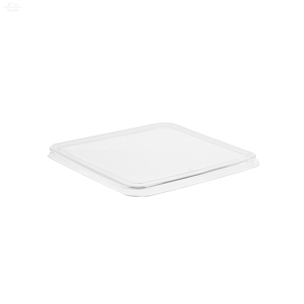 Крышка для креманки квадратной 350 мл прозрачный PS ВЗЛП Крышка для креманки квадратной 350 мл прозрачный PS ВЗЛП