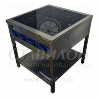Плита индукционная напольная ПИ-4 ЦМИ 4     на подставке