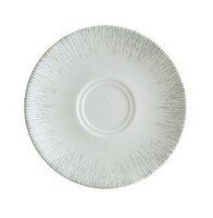 Блюдце 16 см Ирис серый Bonna (чашка 70234) 63070