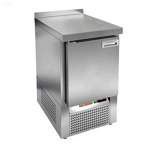 Стол морозильный 600 с бортом SNE 1/BT HICOLD -10…-18°С 1 дверь нержавеющая сталь Стол морозильный 600 с бортом SNE 1/BT HICOLD -10…-18°С 1 дверь нержавеющая сталь