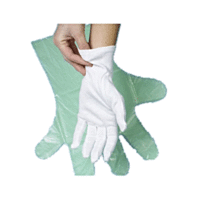 Перчатки х/б 12 пар размер L    Papstar