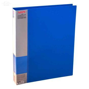 Папка А4, 40 мм., на 2-х кольцах, пластик, синий, "Standard", 700 Папка А4, 40 мм., на 2-х кольцах, пластик, синий, "Standard", 700