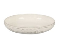 Тарелка глубокая 23,5 см 1300 мл LACE & CRAB TABULA фарфор, айвори