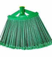 Метла синтетическая с резьбой Вира