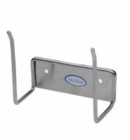 Держатель для лопат для щеток/ппиццы  для печи настенный 11,5*4,5 см. нерж. MGsteel