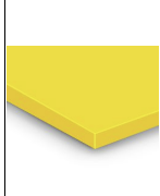 Столешница  Corund  1400*800*25 ЯркоЖелтый U114  ST9