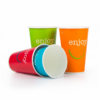 Стакан бумажный 300 мл D90 мм для хол. напитков Enjoy дизайн однослойный СНЯТО С ПРОИЗВОДСТВА
