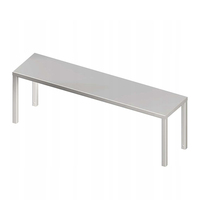 Полка настольная  1 уровень  сплошная      900х300х400