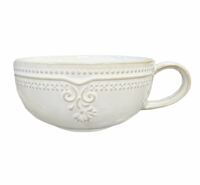 Чашка чайная 300 мл LACE TABULA фарфор айвори