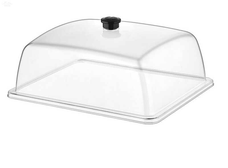 Крышка 32,5 х26,5 см H17 см GN1/2 поликарбонат, прорачный GASTROPLAST Крышка 32,5 х26,5 см H17 см GN1/2 поликарбонат, прорачный GASTROPLAST