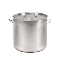 Кастрюля 50 л D40, H40 см нерж.сталь с крышкой Luxstahl