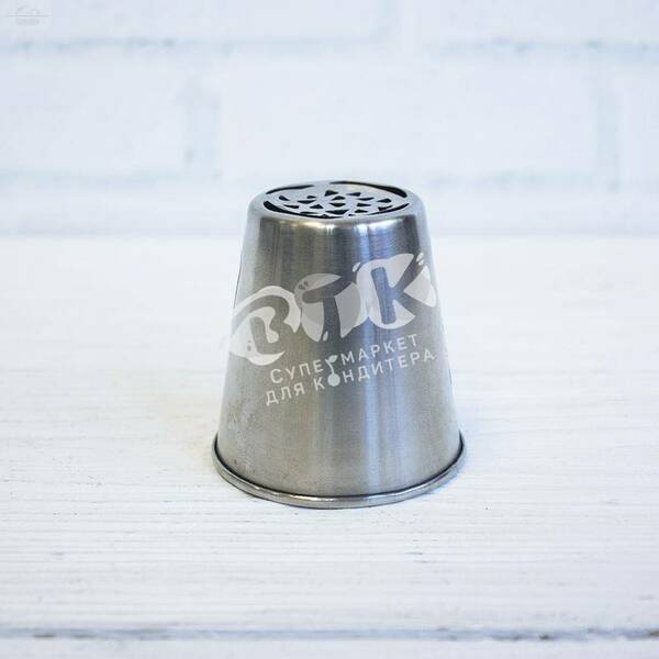 Насадка кондитерская Роза Полевая D33, H55 мм VTK Насадка кондитерская Роза Полевая D33, H55 мм VTK