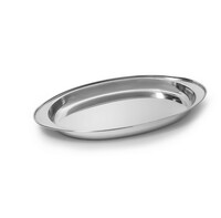 Блюдо овальное 34х21х2,3см нерж сталь  Катунь