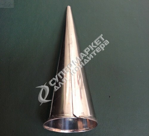 Конус для выпечки D4/0,5 см H13 см нерж.сталь KL Конус для выпечки D4/0,5 см H13 см нерж.сталь KL