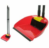 Щетка для пола с совком  "Ленивка Люси"  Мульти пласт