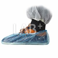 Бахилы одноразовые   100 шт/уп LAB+ голубой ПЭ