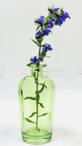 Ваза для цветов H24 см стекло, зеленый Идеал,АРДЕККО Ваза для цветов H24 см стекло, зеленый Идеал,АРДЕККО