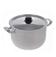 Кастрюля 8 л D26 см нерж.сталь с крышкой Эконом без ТРС Амет