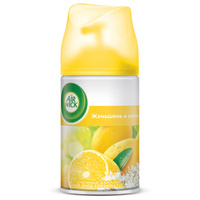 Освежитель воздуха 250 мл Аирвик сменный блок Женьшень и лимон