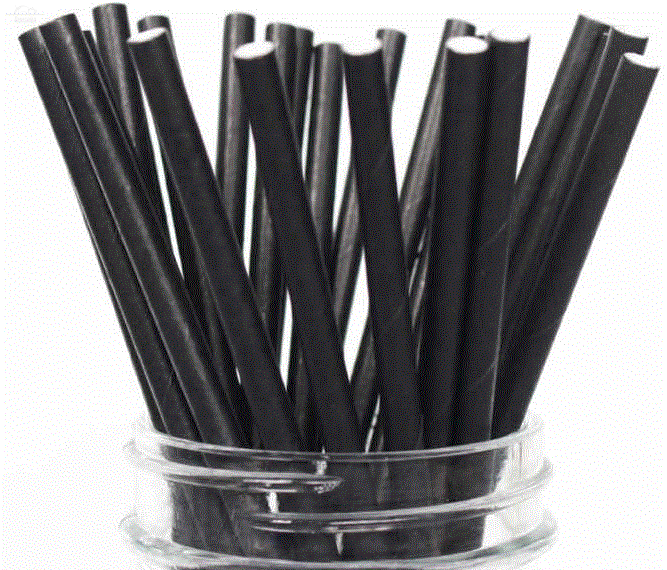 Трубочки для коктейля без гофры 19,7 см х 6 мм 25 шт/уп Черный БУМАЖНАЯ Трубочки для коктейля без гофры 19,7 см х 6 мм 25 шт/уп Черный БУМАЖНАЯ