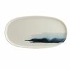 Блюдо овальное 30х15,5 см Блю Вэйв Bonna  НЕТ ГАРАНТИИ фарфор белый с синим рисунком 69656
