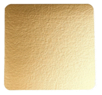 Подложка 235х235 мм Н 0,8  золото