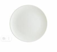 Тарелка мелкая 30 см без полей Ирис Белый Bonna ГАРАНТИЯ  69999 фарфор белый с рисунком