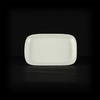 Блюдо прямоугольное 24x15 см  Chan Wave KL фарфор белый