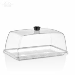 Крышка 33,5х19 см H12,5 см GN1/2 поликарбонат, прорачный GASTROPLAST подн.76840 Крышка 33,5х19 см H12,5 см GN1/2 поликарбонат, прорачный GASTROPLAST подн.76840