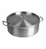 Кастрюля 35 л D50, H18 см (низкая) нерж.сталь с крышкой  