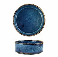 Салатник 450 мл D13,5 H5,2 см Aqua Blue  P.L фарфор синий