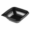 Контейнер квадратный 250мл  126х126 мм H38 мм PET черный